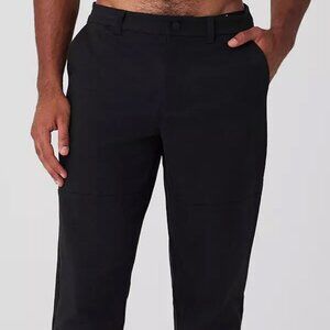 Alo Edition Sueded Pants Men Black New